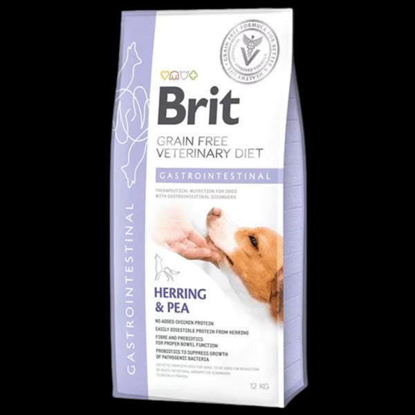 Brit Veterinary Diet Gastrointestinal Sindirim Sisemi Destekleyici Tahılsız Köpek Maması 12 Kg