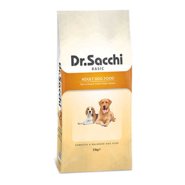 Dr.Sacchi Basic Chicken Tavuklu Yetişkin Köpek Mamasi 15 Kg
