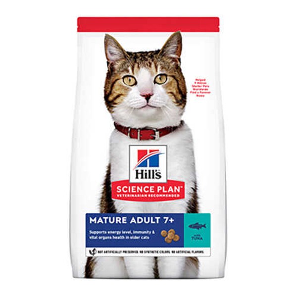 Hills Mature +7 Ton Balıklı Yaşlı Kedi Maması 1,5 Kg