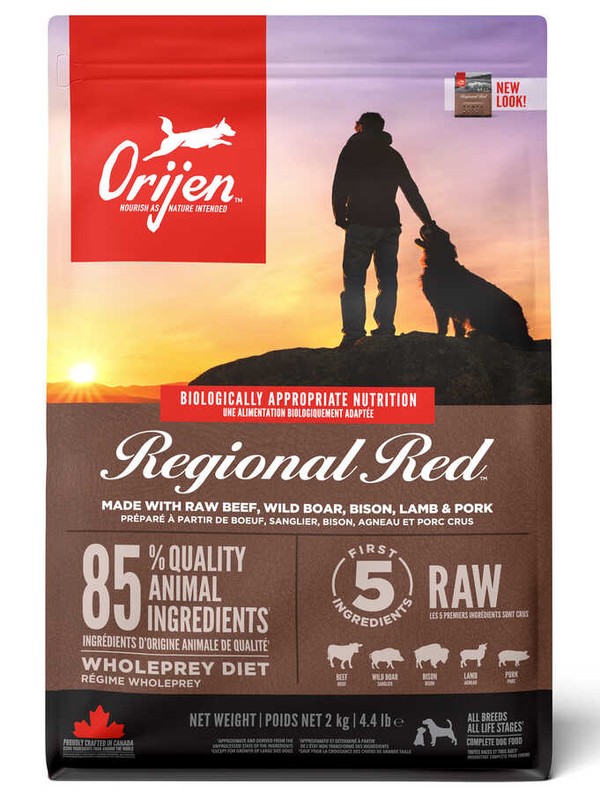 Orijen Regional Red Tahılsız Sığır Etli Yavru Yetişkin Köpek Maması 2 Kg