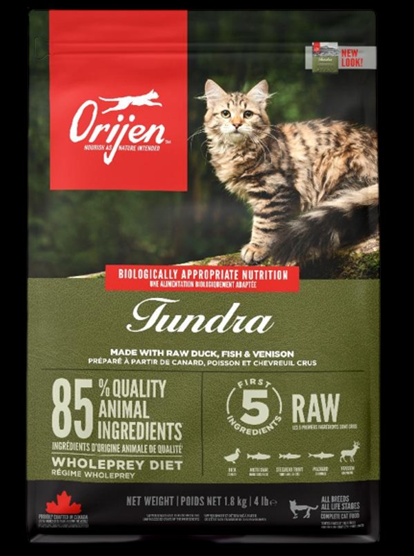 Orijen Tundra Tahılsız Yetişkin Kedi Maması 1,8 Kg