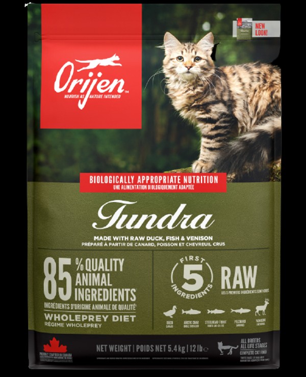 Orijen Tundra Tahılsız Yetişkin Kedi Maması 5,4 Kg