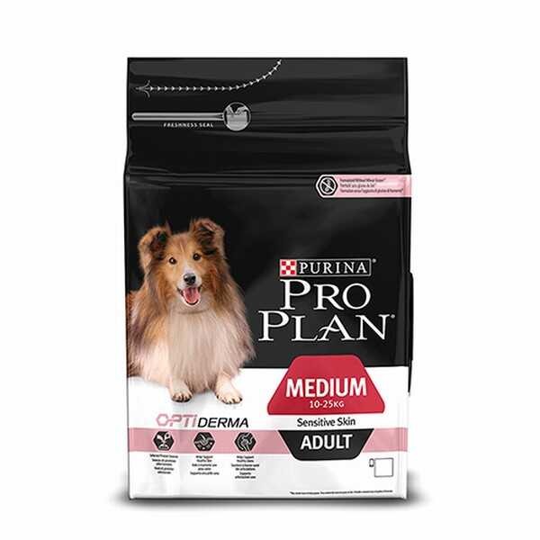Pro Plan Adult Sensitive Somonlu ve Pirinçli  Yetişkin Kuru Köpek Maması 3 Kg
