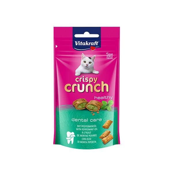 Vitakraft Crispy Crunch Naneli Kedi Ödülü 60 Gr